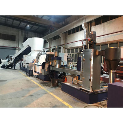 Buy Single Stage Customized Plastic Pelletizing Recycling Machine 110kW online manufacture