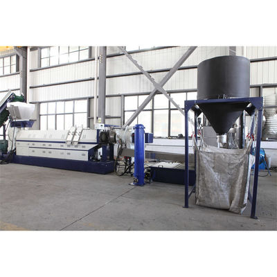 Buy ABS Plastic Waste Recycling Machine Carbon Steel Plastic Flakes Pelletizing Line Customerized online manufacture