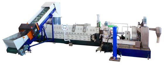 Buy 250kg/Hr - 300kg/Hr Single Screw Extruder Granulator For Plastic Recycling online manufacture
