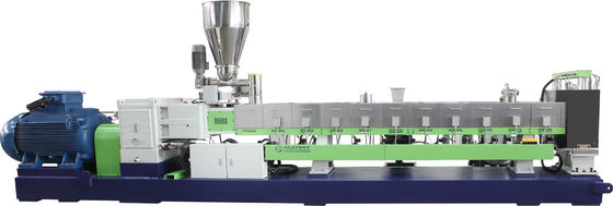 Buy Customized Twin Screw Compounding Machine Self Cleaning Plastic Granulation Machine Self Clean online manufacture