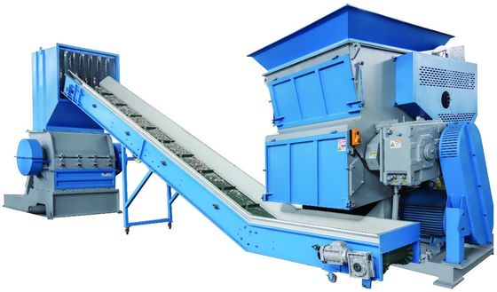 Buy PP Jumbo Bag / Lump Plastic Granulator computerized Plastic Shredder Granulator 800kg/Hr online manufacture