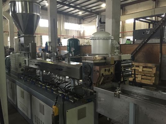 Buy Industrial Double Screw Extruder Machine Electrical Plastic Compounding Machine Automatic online manufacture