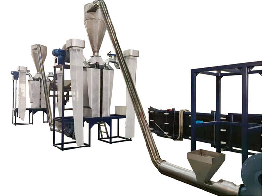 Buy Zigzag Paper Label Remover Single Screw Pet Bottle Recycling Line Automatic online manufacture