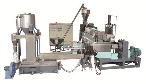 Buy HDPE PP Flake Single Screw Extruder Exhausting Plastic Crusher Machine online manufacture