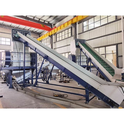 Buy PET Bottle Flakes Washing Line with AI Sorter High Precision and Self-Learning for Plastic Recycling online manufacture