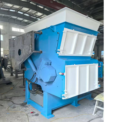 Buy HDPE PP Purge Shredder with 500kg per hour capacity featuring a heat-treated rotor and premium alloy steel blades for durable plastic recycling online manufacture