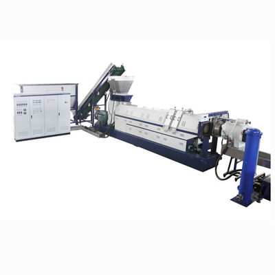 Low Rotating Speed and Stable Crushed HDPE PP Flake Plastic Pelletizing and Recycling Machine