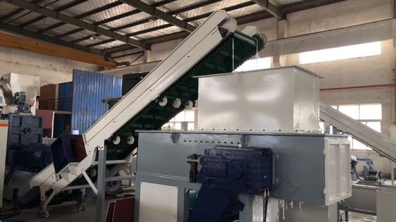 Single Screw Plastic Pelletizing Recycling Machine PA Film Plastic Granulator Machine