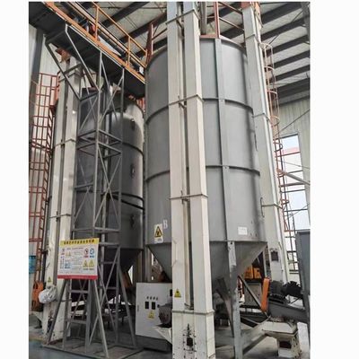 Stainless Steel Plastic Pelletizing Recycling Machine Mixing Silo For The PP PET ABS Plastic Pellets