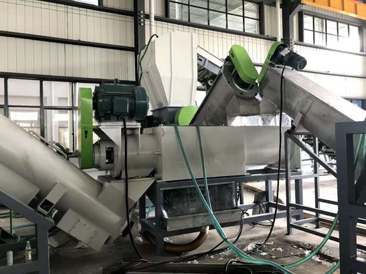 2000kg/Hr Pe Film Plastic Washing Recycling Machine Customerized
