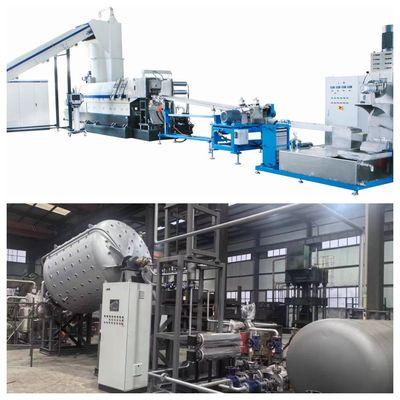 Automatic Extrusion Pelletizing Machine BOPET Pelletizing Machine For Plastic Recycling