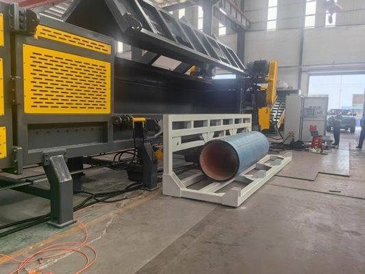 Automatic and High Efficiency HDPE and PVC Pipe Horizontal Plastic Shredding and Granualting Machine