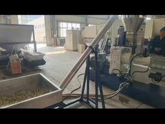 Sj Series Single Screw Extruder 100kg/Hr Two Stage Recycling Machine For Pelletizing