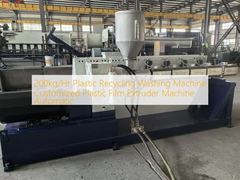 200kg/Hr Plastic Recycling Washing Machine Customized Plastic Film Extruder Machine Automatic